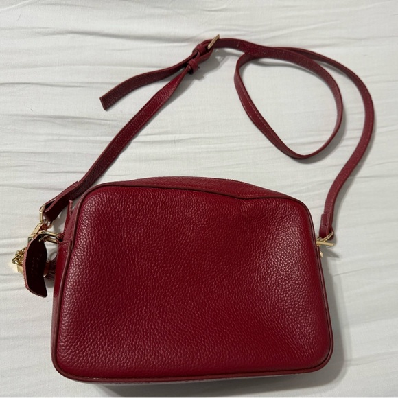 Red Pom Pom bag - Picture 3 of 5